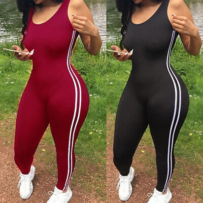 

Sleeveless Summer Women Gym Sport Jumpsuit Legging Skinny YOGA Fitness Sport Romper