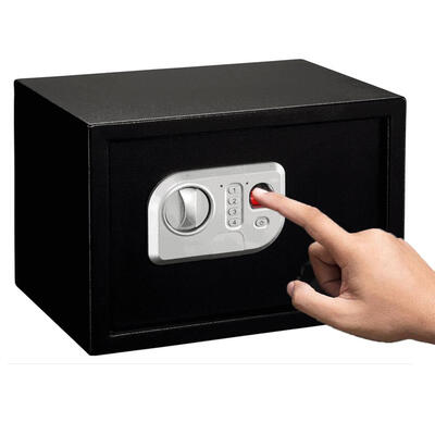 

14" Biometric Fingerprint Digital Electronic Gun Safe Box Keypad Lock Security