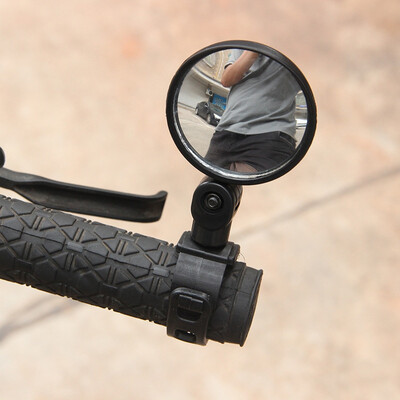 

New Hot Universal Bicycle Handlebar Mirror Handlebar Rearview Mirror 360 Degree Rotate for Bike MTB With Install Belt