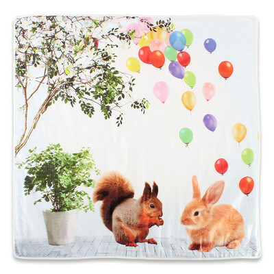 

CHILDRENS GANG Christmas baby cotton crepe blanket towel 18569