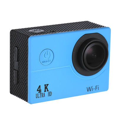 

4K 30fps 16MP WiFi Action Sports Camera 1080P 60fps Full HD 4X Digital Zoom Diving 40m 170° Wide Angle Lens 2" LCD Support Slow