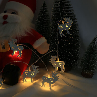 

〖Follure〗Christmas String Lights Wedding Xmas Party Decor Outdoor Indoor Lamp 15M 10 LED