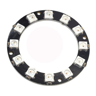 

〖Follure〗RGB LED Ring 12 Bit WS2812 5050 RGB LED Integrated Driver Module For Arduino