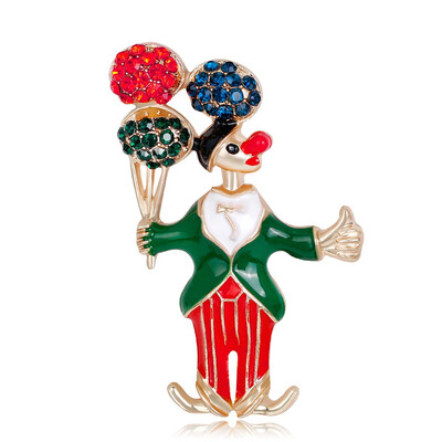 

Item Multicolor Alloy Rhinestone Christmas Brooch Corsage Rhinestone Christmas Brooches