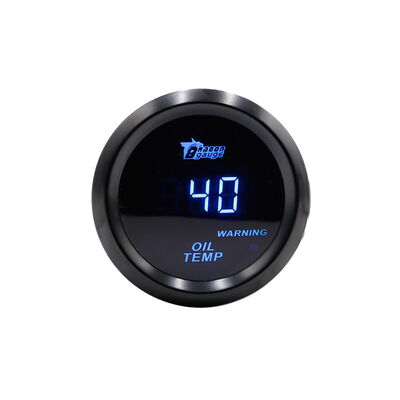 

52mm 12V Car Digital Blue LED Oil Temperature Temp Gauge Auto Oil Temperature Meter Oil Temperature Gauge
