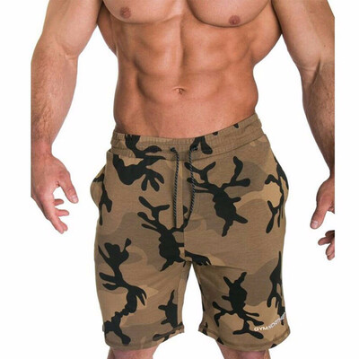 

SUNSIOM Mens Casual Short Pants Cotton Gym Fitness jogging Running Sports Wear Shorts
