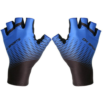 

DH SPORTS Summer Cycling Half Finger Gloves Bike Short Skid-proof Gloves