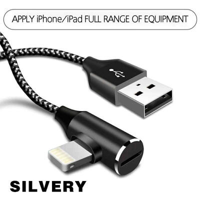 

Practical No Winding Data Cable Nylon Weave ​Fast Charging Line For Apple IPhone-1m