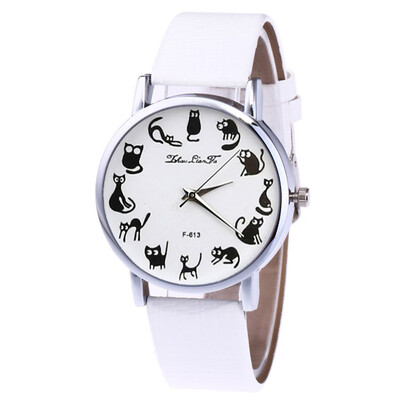 

RM Zhou Lianfa Brand New Quartz Watch Mens Leather Strap Korean Lady Student Coupl