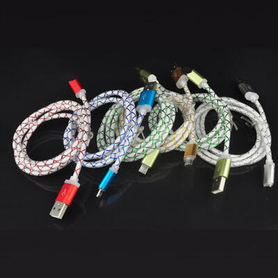 

LED Micro USB Cord Light Up Fast Charging And Syncing Cable For Android