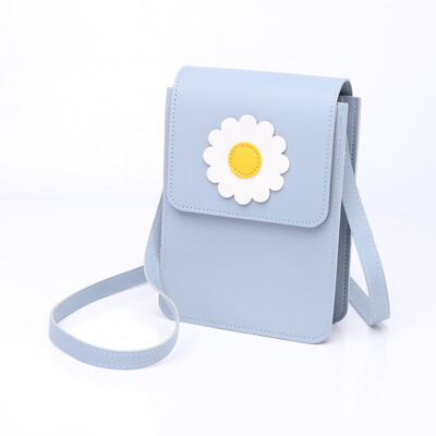 

Tailored Female Bag Diagonal Mobile Phone Bag Shoulder Mobile Phone Bag Sun Flower Bag