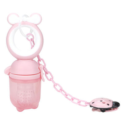 

Cartoon Shape Handheld Baby Food Storage Box Milk Bottle with Safety Chain