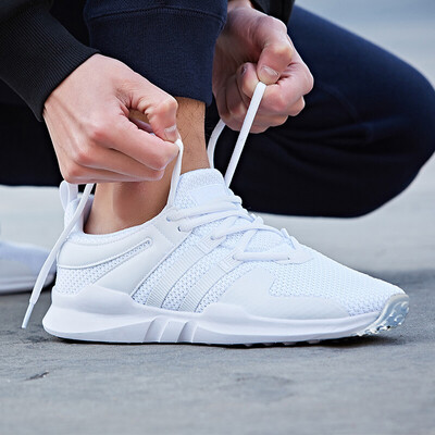 

Hongxingerke Mens Shoes One Footstep Summer Ventilated Mesh Shoes Light Soft Bottom Running Shoes Mesh White Sports Shoes Men