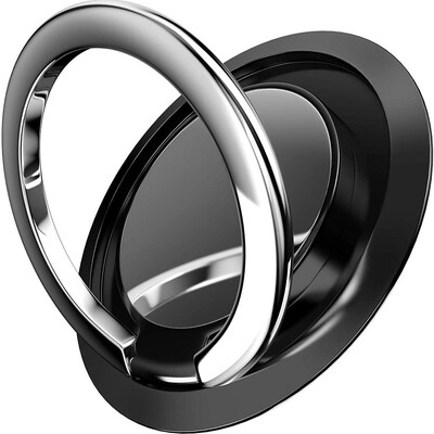 

〖Follure〗Universal 360 Mini Finger Ring Cell Phone Holder Stand Magnetic Car Metal Grip