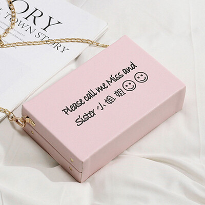 

Chain bag woman 2019 new Korean version tide hundred box small square bag retro single shoulder oblique satchel bag