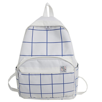 

Summer shoulder bag girl simple-sansen Department Oxford cloth backpack Korean version of high school college students bag tide ba