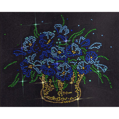 

5D DIY Fluorescent Diamond Painting Flower Basket Cross Stitch Embroidery