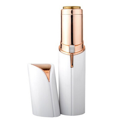 

Portable Electric Flawless Painless Facial Epilator Wax Hair Removal Shaver Trimmer Women Lipstick Shape Face Hair Remover