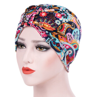 

Ladies Elegant Fashion Women India Hat Cap Muslim Baotou Cap Beautiful Hair Accessories Muslim Turban Headdress