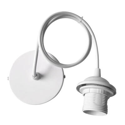 

E27 Socket Screw Bulb Modern Pendant Lamp Holder With Wire Lighting Stand