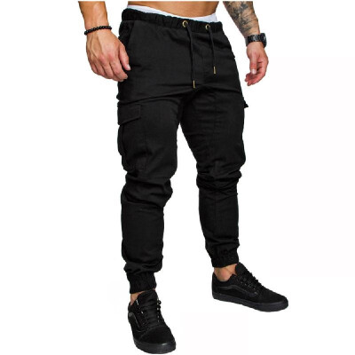 

Male Sport Joggers Hip Hop Jogging Fitness Pant Tethered Casual Pant Trousers Sweatpants