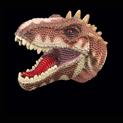 

Siaonvr Dinosaur Hand Puppets Role Play Realistic Spinosaurus Head Gloves Soft Toy