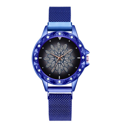 

Fashion steel belt ladies watch Yiwu hot sale personality watch quartz watch