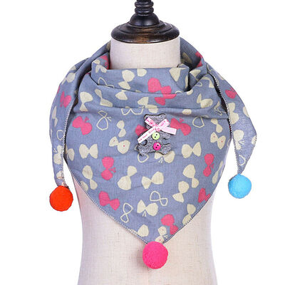 

Fashion Baby Winter Scarf Striped Boy Girls Neckerchief Head Neck Child Scarves