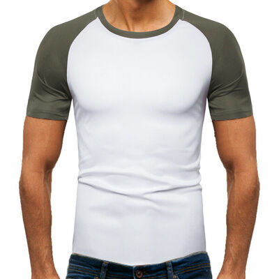 

SUNSIOM Fashion Mens Slim Fit O Neck Short Sleeve Muscle Tee T-shirt Casual Tops Blouse