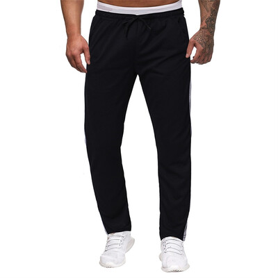 

Gobestart Men Splicing Printed Overalls Casual Pocket Sport Work Casual Trouser Pants