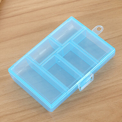 

Portable Mini Jewelry Packing Box Case Plastic Transparent Coin Pill Jewelry Packing s Box