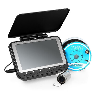 

Romacci Lixada 15M 30M 1000TVL Fish Finder Underwater Ice Fishing Camera 43" LCD Monitor 8 Infrared IR LED Night Vision Camera