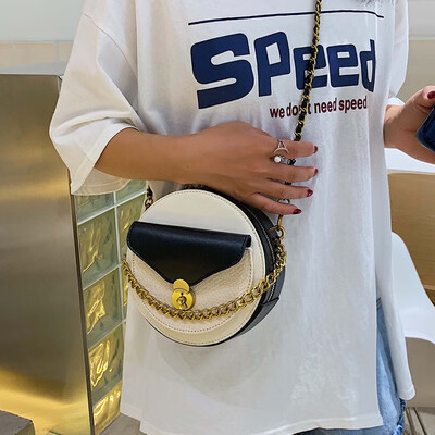 

Summer mini bag handbags new 2019 Korean version of the chain shoulder Messenger bag girl cute small round bag tide