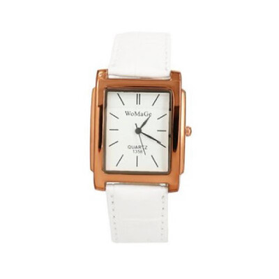 

Fashionable Stylish Quartz Watch Luxury Business Wristwatch for Lady Men Women with Leather Strap Band