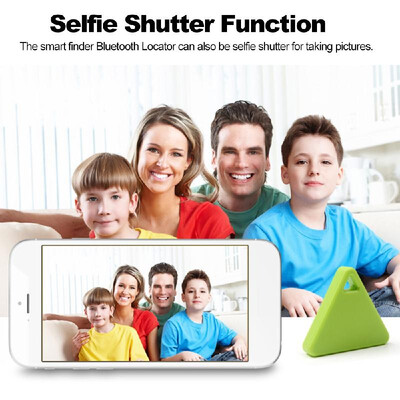 

Smart GPS Tracker Finder Bluetooth Locator Wireless Anti Lost Alarm Sensor Selfie Shutter Voice Recording for Key Wallet Car Kids