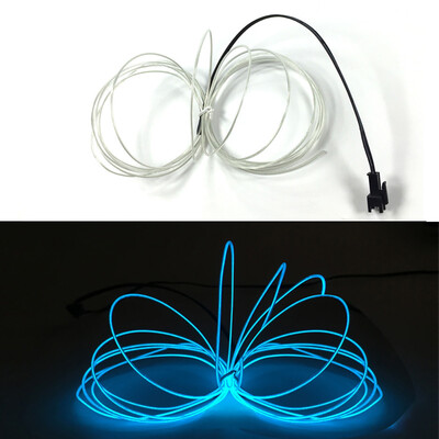 

Siaonvr EL Wire Neon Glowing Led Cable Wire for Halloween Christmas Party DIY Decoration