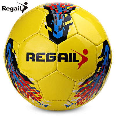 

Regail Size 5 PU Machine Sewn Soccer for Teenager Football Training