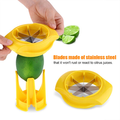 

Stainless Steel Lemon Orange Slicer Fruit & Vegetable Food Cutter Kitchen Tool Orange Slicer Fruit Slicer
