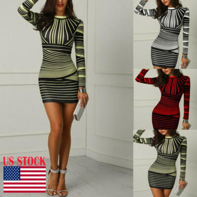 

Womens Bandage Bodycon Sleeveless Evening Party Cocktail Club Short Mini Dress