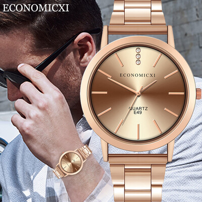

Gobestart Stainless Steel Business Mens Quartz Watch