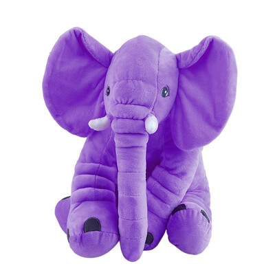 

Appease Elephant Pillow Infant Playmate Calm Doll Soft Stuffed Elephant Plush Toy Baby Sleep Toy