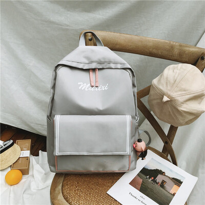 

Schoolbags junior high school students girls high school students Korean version of the original ulzzang large capacity campus