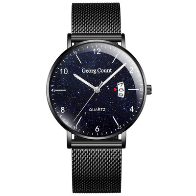 

Wormhole new concept ultra-thin starry trend high school junior high school students watch men fully automatic mechanical waterpro