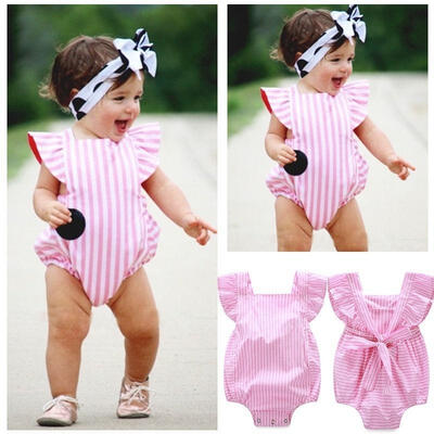 

Infant Baby Kids Girl Clothes Bodysuit Romper Jumpsuit Playsuit Outfits Sunsuit