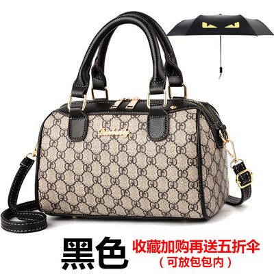 

Carrying mother large capacity middle-aged&elderly simple ladies portable messenger bag Boston pillow bag