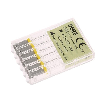 

6PCS K-type File Endodontic Root Canal Manual K-Files Stainless Steel Dentist Tools Teeth Care Product