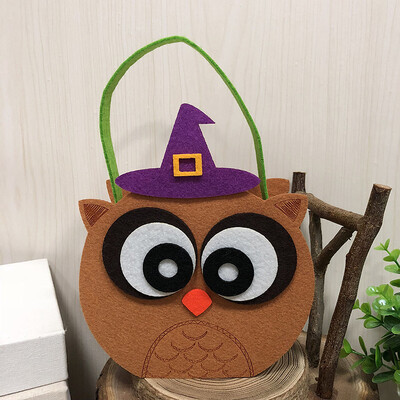 

Toponeto Halloween Cute Witches Candy Bag Packaging Children Party Storage Bag Gift