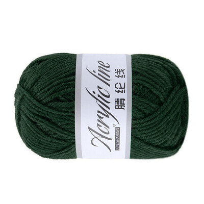 

Gobestart 50g Chunky Wool Roving Scarf Knit Wool Yarn Thickness Warm Hat Household A