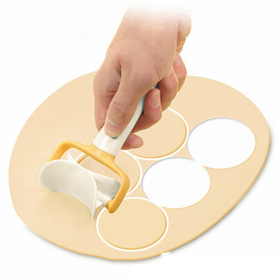 

Siaonvr Cookie Round Rolling Biscuit Cutting Pastry Blade Dough Circle Cutter