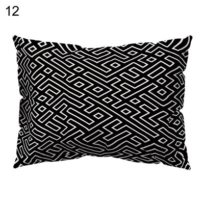

Umbrella Geometric Pattern Pillow Cover Cushion Case Car Sofa Bedroom Decoration